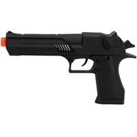 Boland - Polizei Pistole mit Sound, Polizist, Spielzeug Waffe, Fake Pistole, Kostüm, Karneval, Fasching, 23 cm