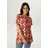 Aniston SELECTED Kurzarmbluse Rot 38