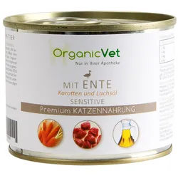Dosennahrung Katze Sensitive Ente