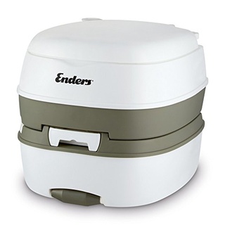 HDmirrorR MH-Online Deluxe Campingtoilette Bequeme Sitzhöhe, Abnehmbarer Abwassertank 17 L - Mobile Chemietoilette Campingklo Camping-Toilette