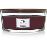Woodwick Ellipsenförmige WoodWick Duftkerze mit knisterndem Docht, Radish & Rhubarb, bis zu 50 Stunden Brenndauer
