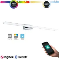 EGLO Smart LED-Spiegelleuchte Tabiano-Z 21,5 W Weiß chrom