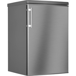 D (A bis G) HANSEATIC Kühlschrank „HKS8555GD“ Kühlschränke Schnellgefrierfunktion Gr. Rechtsanschlag, silberfarben (edelstahlfarben) Kühlschränke mit Gefrierfach