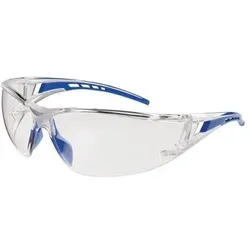 Profit Schutzbrille Falcon 2 EN 166 Bügel blau,Scheibe klar PC