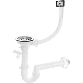 Kuchinox Mini 35x48 links Einbauspüle Stahl Handbetätigung 480 x 350 mm