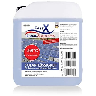 10 Liter Solarflüssigkeit Konzentrat bis -58°C Frostschutz, Solarfluid, Solarliquid, Wärmeträgermedium