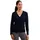 CASH-MERE.CH Strickjacke V-Ausschnitt Blau M