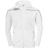 Uhlsport Stream 22 Track Hood Jacke weiß/schwarz 164