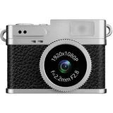 Easypix MiniPro XS1 Digitalkamera Schwarz, Silber