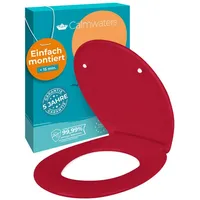 Calmwaters WC-Sitz Premium Rot