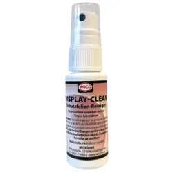 Weco Display Clean, Schutzfolienreiniger für Handys, Rückstandsfreie und streifenfreie Reinigung von Schutzfolien und Handydisplays, 30 ml - Flasche