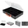 TRIZERATOP Sortimentskasten 300x220x55 Aufbewahrungsbox, Sortierbox, Organizer, 10 Fächer