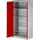 BISLEY Universal Aktenschrank 91,4 x 50 x 195 cm rot