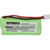 Extensilo - Akku Kompatibel Mit Siemens Gigaset A12, A14, A120, A140, A140 Trio, A140 Duo Schnurlos Festnetz Telefon (850mah, 2,4v, Nimh)