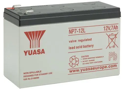 Yuasa Battery Yuasa NP-Series - Valve Regulated Lead Acid Battery NP7-12L