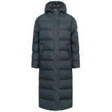 DERBE HAMBURG W-01-PU INTERHOLM LONG COZY Damen Wintermantel - Navy
