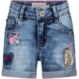 Salt and Pepper - Jeans-Shorts Horse in mid blue, Gr.110,