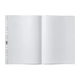 Durable Prospekthüllen DIN A3 transparent genarbt 0,06 mm, 50 St.