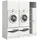 MID.YOU xonox.home – 3-teiliges Waschmaschinenumbau Set Free 183 x 195 x 68 cm Weiß