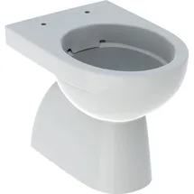 Geberit Renova Stand-WC Tiefspüler, Abgang vertikal, teilgeschlossene Form, Rimfree 500.399.01.2, Badkeramik, weiß