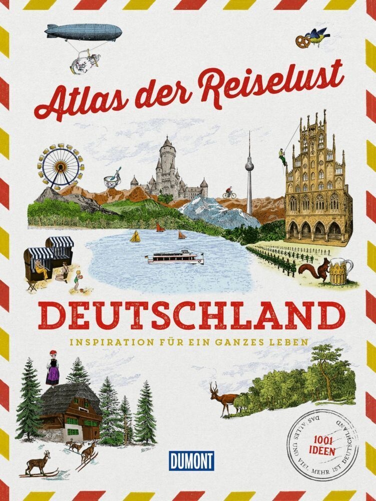 Dumont Bildband Atlas Der Reiselust Deutschland  Gebunden
