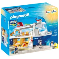 PLAYMOBIL Family Fun 6978 Kreuzfahrtschiff, Inkl. Schwimmfähigem Rettungsboot, Ab 4 Jahren [Exklusiv Bei Amazon]