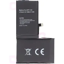 AccuCell 3000mAh Akku passend für Apple iPhone X Li-Polymer 3,81 Volt 11,4Wh high capacity built-in ohne Werkzeug
