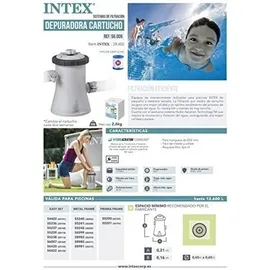 Intex Krystal Clear Kartuschenfilteranlage 330 Gallons 628602