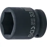 BGS Kraft-Steckschlüssel-Einsatz Sechskant Antrieb Innenvierkant 20 mm (3/4") SW 33 mm