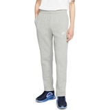 Nike Sportswear Club Fleece Hose lang dark grey heather/matte silver/white (Herren) (BV2737-063)