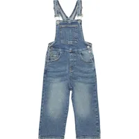 S.Oliver Jeans-Latzhose - blau 116