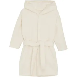 PIPPI Babywear Bademantel "Hooded Bath Robe" in Weiß | Gr.: 122/128