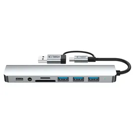 TECH-PROTECT HB06 HUB 8in1 TYPE-C Grau