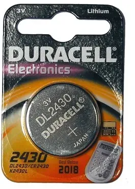 Duracell Duracell DL2430/CR2430/K2430L 2430