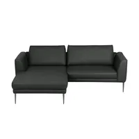 uno Ecksofa  Savona , schwarz , Maße (cm): B: 220 H: 83 T: 180.0