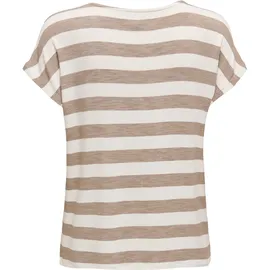 Only ONLLIRA LIFE V-Shirt Braun XL