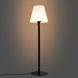 QAZQA Big Virginia IP44 Schwarz/Weiß