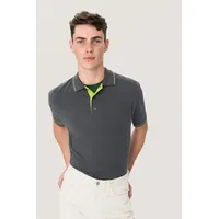 Hakro Poloshirt Casual anthrazit/kiwi, 2XL