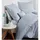 JANINE Interlock-Jersey Fischgrätmuster Grau 135 x 200 cm + 80 x 80 cm