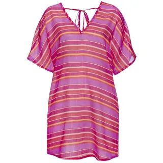 S.Oliver Tunika Damen pink-orange-rot gestreift Gr.34