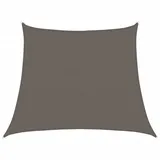 vidaXL Sonnensegel 160 g/m2 Anthrazit 3/4x3 m HDPE