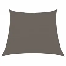 vidaXL Sonnensegel 160 g/m2 Anthrazit 3/4x3 m HDPE