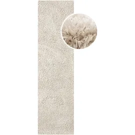 Esprit YOGI ESP-096 Hochflorteppich 80 x 400 cm Beige
