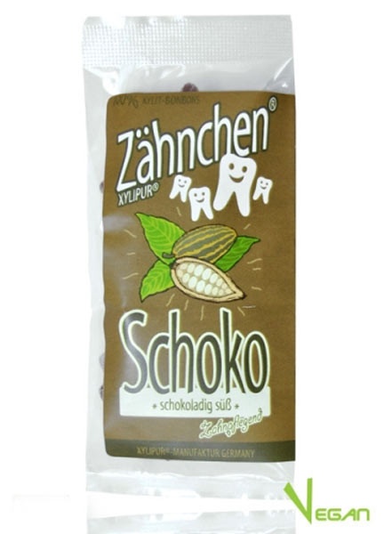 Xylitol Zähnchen® Schoko - Zahnpflege Bonbons (0.03kg)