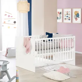 roba Kombi-Kinderbett Anton 70x140 cm - weiß - BHT 78.50x80x142 cm