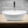 luxebath Aufsatzwaschbecken Oval 41 x 14,2 cm