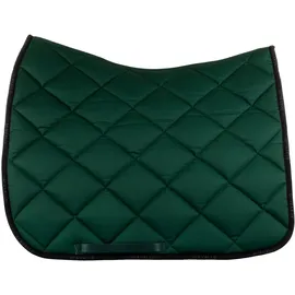 Acavallo Plain Cotton Square Schabracke Dressur schwarz