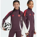 Adidas FC Bayern München Tiro 24 Kids Trainingsoberteil Shadow Maroon / Red 176