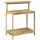 vidaXL Umtopfbank 86,5 x 48,5 x 106 cm Pflanztisch Weiß