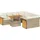 vidaXL Garten-Sofagarnitur 9-tlg. Loungeset beige